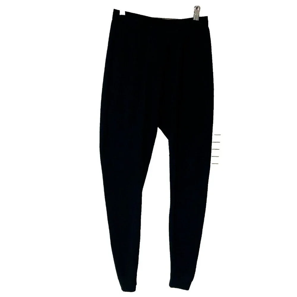 Base‎ Layer Black Knit Pants Men's S Thermal Rib UPF TERRAMAR Hunting Winter